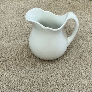 Classic White Ceramic Jug